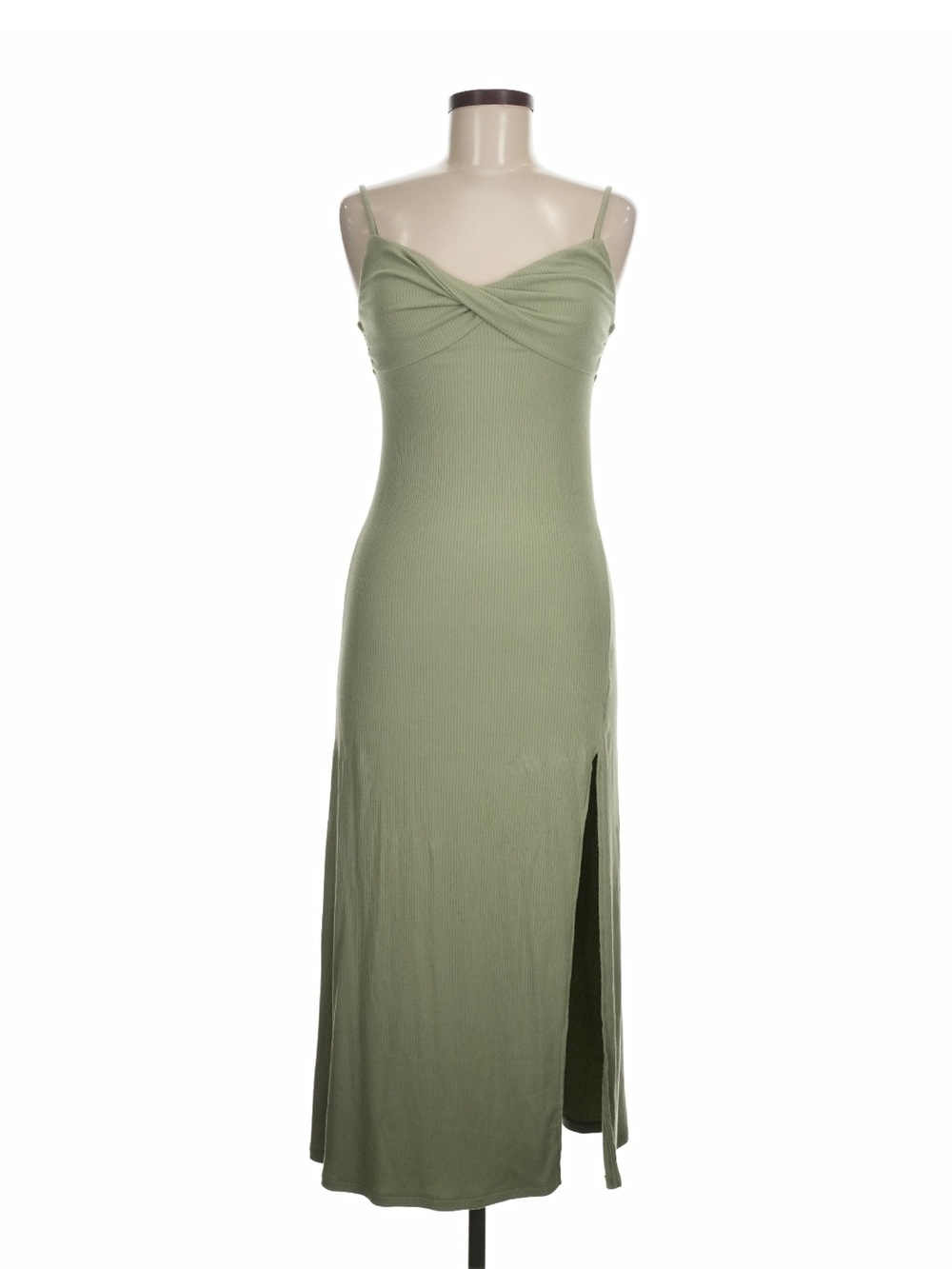 Wilfred Sage Green Spaghetti Strap Dress